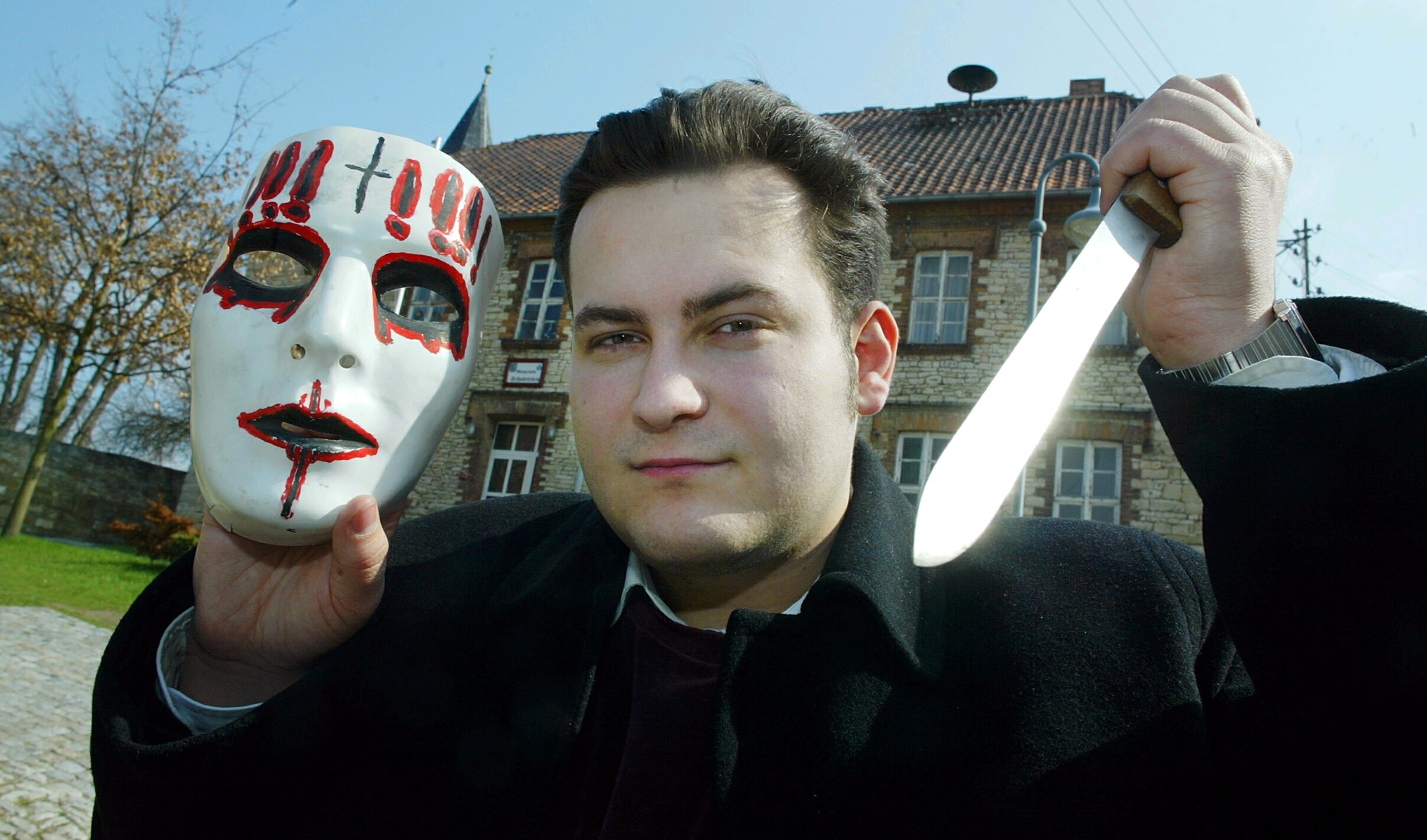 Nico_Sentner-Director on set of Dark Legacy