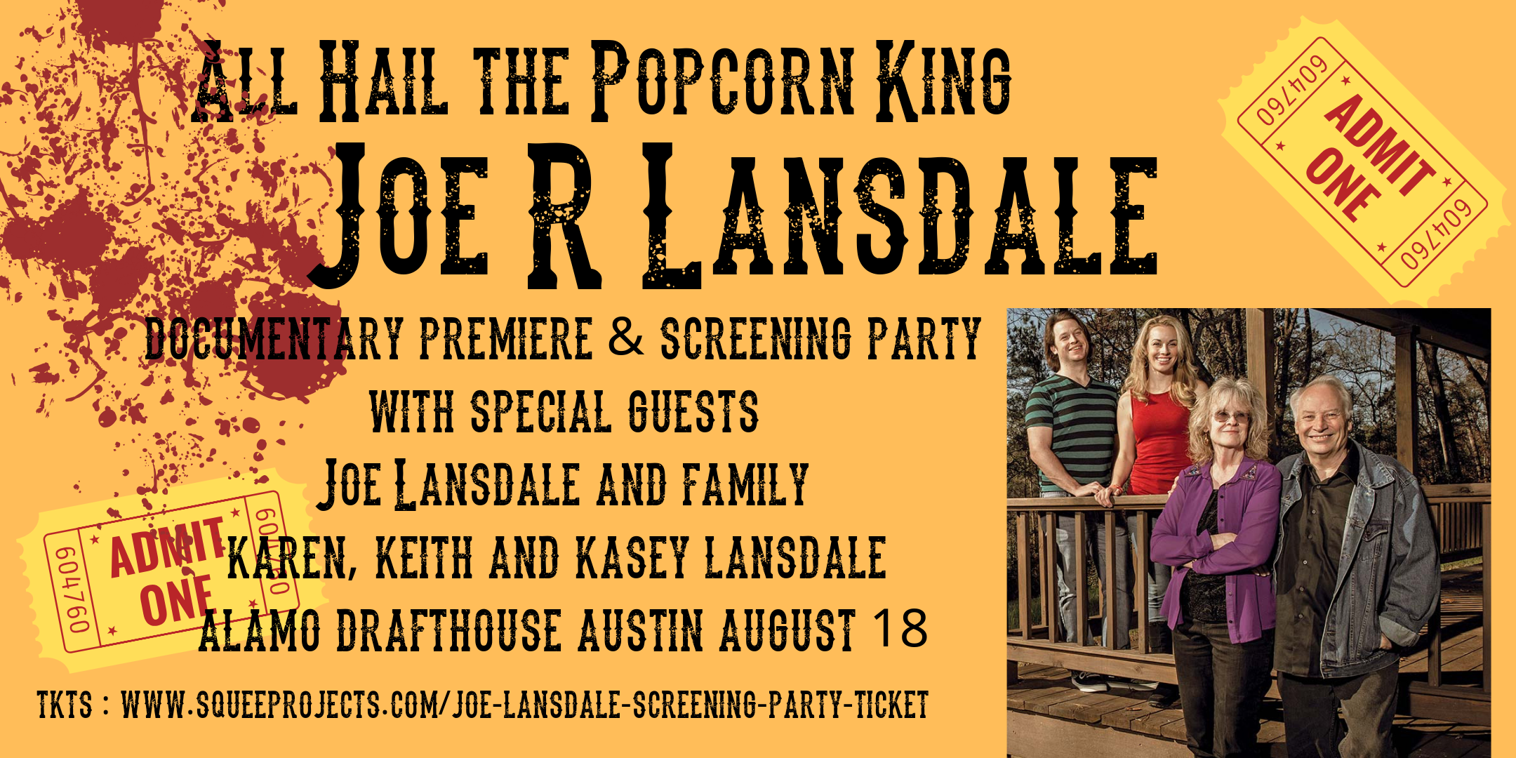 0de4dec8ad17ba970c8cd52d795d5930-premiere-screening-party-of-all-hail-the-popcorn-king--joe-r-lansdale-documentary