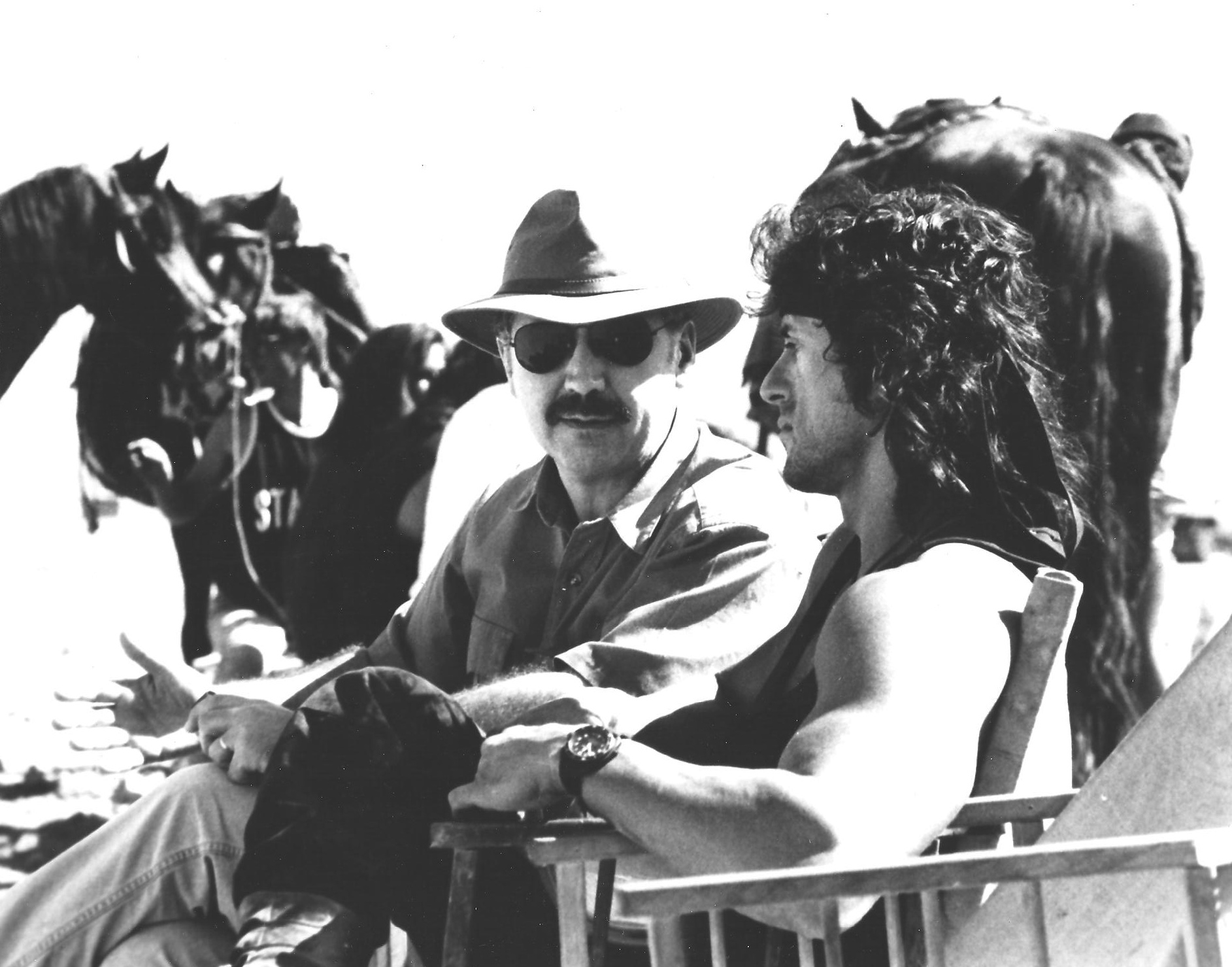 David-with-Sylvester-Stallone-RAMBO-III-Israel